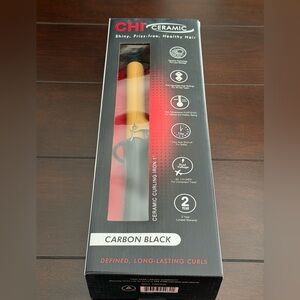 CHI Ceramic 1” Curling Iron - Gold and Black